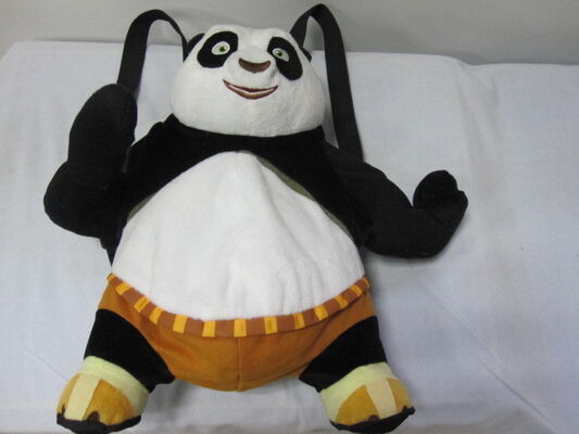 18 inch Fashion Cartoon Kungfu Panda School Backpacks For Promotion Gifts