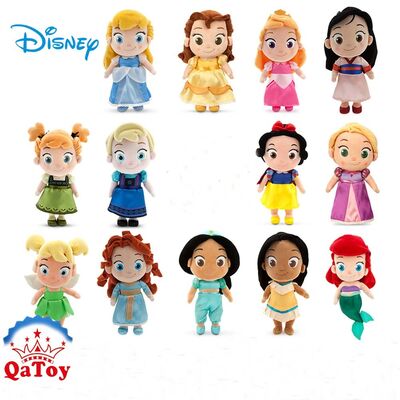 Fashion Cute Disney Princess Family Stuffed Plush Toys For Collection 12 inch