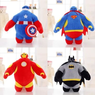 20cm Lovely Big Hero 6  and Avengers Stuffed Plush Toys For Kids