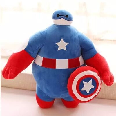 20cm Lovely Big Hero 6  and Avengers Stuffed Plush Toys For Kids