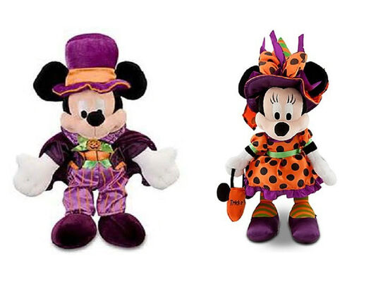 Orange Halloween Day Disney Plush Toys 16 Inch Disney Stuffed Characters