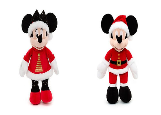 18inch Disney Christmas Mickey mouse And Minnie Mouse Plush Toys 2017