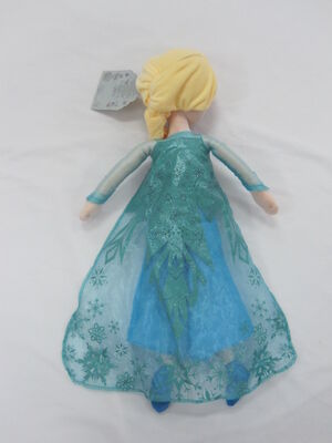 Blue Frozen Elsa Plush Doll Disney Princess Toys in 40cm 50cm Size