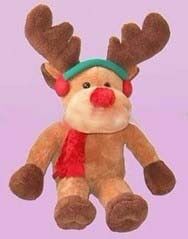 Customized Moose / Reindeer Stuffed Animals Children Plush Toys