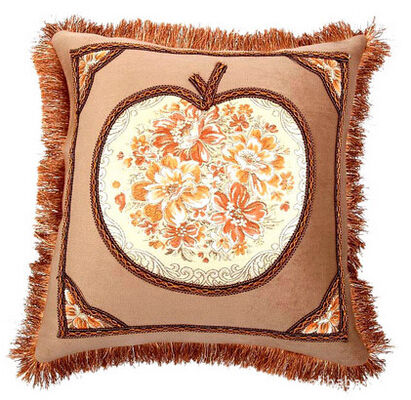 Antique Europe Style Sofa Cushions And Pillows for Car / Bed in Brown