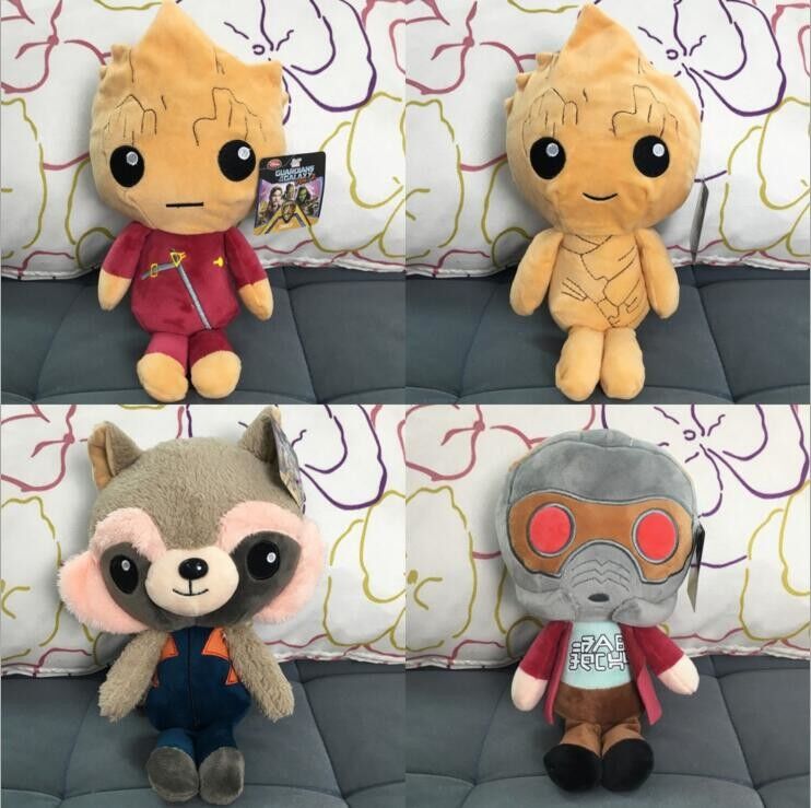 8 inch Guardians of the Galaxy Cartoon Plush Toys  For Crane Vending Toy Machine